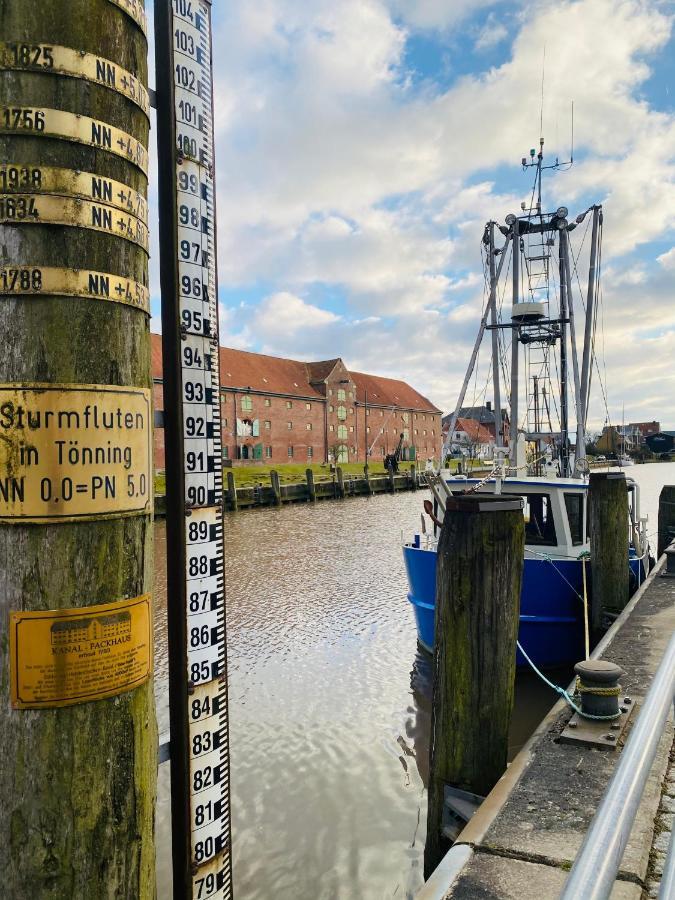 Gasthaus Hafenblick เทินนิง ภายนอก รูปภาพ